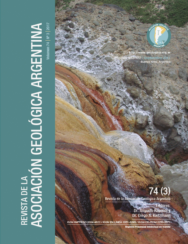 Termas del Borbollón, cabecera del río Diamante, Mendoza  Autor: Dr. José Mescua